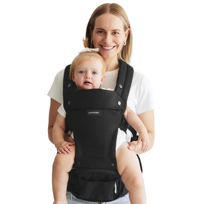 Canguru Ergonômico 2 em 1 com Hip Seat Momcozy Move2Fit - Design Ergonômico